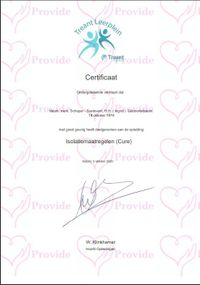 Certificaat Isolatiemaatregelen (Cure) 05-10-2020