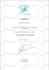 Certificaat Veilig omgaan met antistolling 05-10-2020