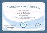 Certificaat e-learning Duodopa pomp 12-10-21